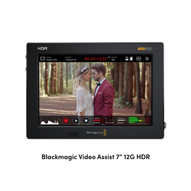 鏡花園【預售】Blackmagic Video Assist 4K 12G HDR 7吋專業監看錄影