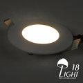 【18 LIGHT】時尚薄款 LED Air Down Light [ LED空氣崁燈-12CM ]