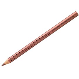 Faber-Castell輝柏 JUMBO三角亮彩色鉛筆(銅110983/金屬藍110984/金屬綠110985) 10支販售
