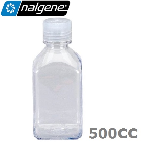 Nalgene 方型儲存罐(大)/儲存瓶500ml 562015-0500