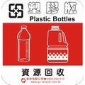 【CG22-4】塑膠瓶貼紙