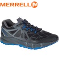 【MERRELL 美國 男款 AGILITY PEAK FLEX 慢跑鞋〈黑/藍〉】休閒鞋/登山鞋/運動鞋/ML37699