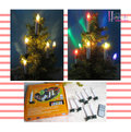 【Hankaro】★LED蠟燭造型遙控燈氣氛燈聖誕樹裝飾燈(30個)★~(合併批發另洽)