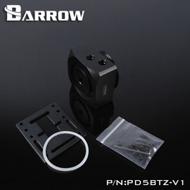 Barrow D5/MCP655系列水泵專用改裝上蓋POM版PD5BTZ-V1 (黑)