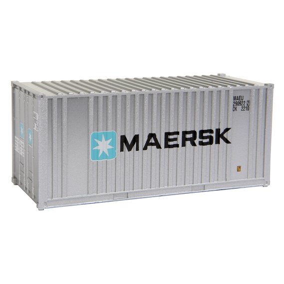 MJ 現貨 SceneMaster 949-8001 HO規 Maersk 20呎 貨櫃