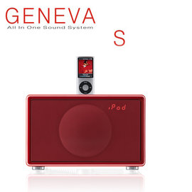 【竹北勝豐群音響】GENEVA Model S iPOD / iPHONE 音響 藍芽喇叭(紅色) 加送藍芽接收器