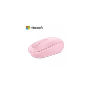 【Microsoft 微軟】1850 無線行動滑鼠 柔媚粉