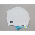 *日光部屋* arena (公司貨)/ACG-210-WHT 舒適矽膠泳帽