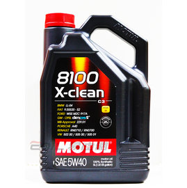 【易油網】MOTUL 8100 X-CLEAN C3 5W40 5W-40 全合成機油 Shell Mobil