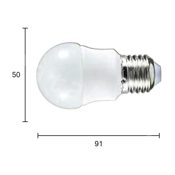 台灣現貨實體店面【阿倫燈具】(PE27-05)LED-5W小瓦數球泡 E27規格 全電壓 符合CNS認證 保固一年 可當小夜燈使用