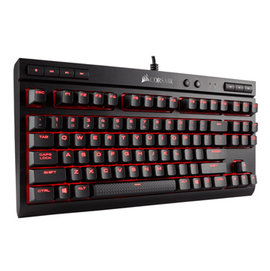 缺*硬派精璽* Corsair Gaming 海盜電競K63 機械式鍵盤|紅軸英文紅光 000238000069