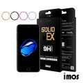iMos-iPhone7 (4.7)3D滿版康寧玻璃螢幕保護貼+不鏽鋼金屬環