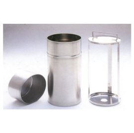 《實驗室耗材專賣》培養皿罐，10cm培養皿10個SUS304Petri Dish Sterilizing Box實驗儀器 不鏽鋼製品
