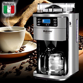 義大利Balzano 美式8段式研磨粗細可選咖啡機【BZ-CM1566】(BMBZCM1566)