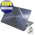 【Ezstick】ASUS UX430 UQ 專用 二代透氣機身保護貼(上蓋貼、鍵盤週圍貼、底部貼)DIY 包膜