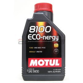 【易油網】MOTUL 8100 ECO-nergy 5W30 全合成機油【整箱購買】