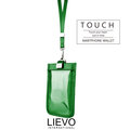 LIEVO-TOUCH頸掛式真皮手機套/森林綠iPhone 7 plus / Note 5 / 5.7 吋螢幕以下手機皆適用)TC05-FG