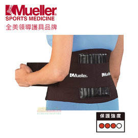 【黎陽戶外用品】Mueller 4581 腰部護具 黑 護具/透氣網布/特製伸縮布料/健身/登山/重量訓練