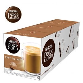 雀巢 新型膠囊咖啡機專用 咖啡歐蕾膠囊 (一條三盒入) 料號12371070 ★咖啡與牛奶的經典搭配