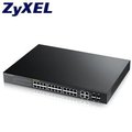 ◤全新品 含稅 免運費◢ (最新款V2出貨) ZyXEL GS1920-24HP 智慧型網管 giga交換器