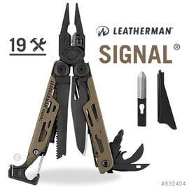 美國原廠 Leatherman Signal 狼棕款 工具鉗-#LE SIGNAL-COYOTE(832404)