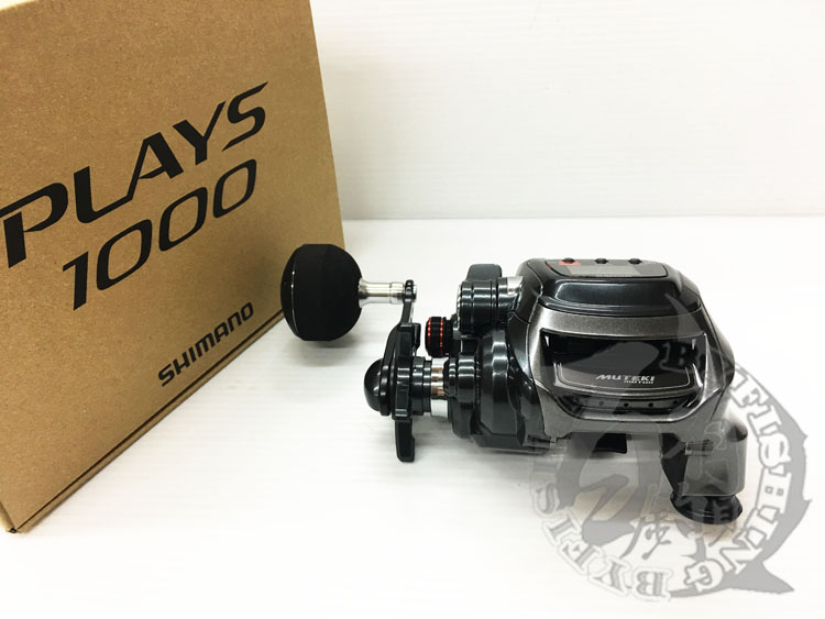 ◎百有釣具◎SHIMANO PLAYS 電動丸-電動捲線器800型/1000型 再送