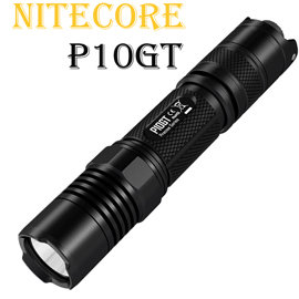 【電筒王 江子翠捷運3號出口】Nitecore P10GT 戰術手電筒 900流明 輕量直筒一鍵爆閃 含電池