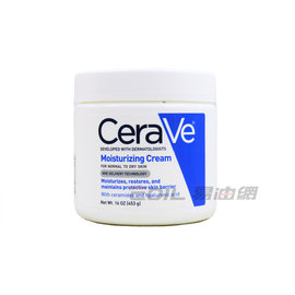 【易油網】CeraVe 玻尿酸潤澤保濕乳霜 乳液 乾性肌膚 16oz/453g Sebamed 美國品牌 #37316
