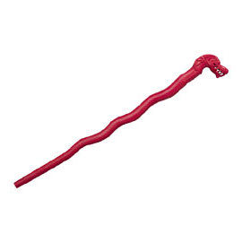 美國原廠 Cold Steel 紅色塑鋼龍頭手杖-#CS 91PDRRZ