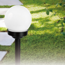 KINYO光視界太陽能LED庭園燈(GL-812)免插電、免工具、免配線