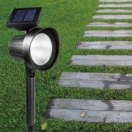 KINYO光視界太陽能LED庭園燈(GL-813)免插電、免工具、免配線