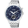 CITIZEN Eco-Drive 極速光環時尚優質腕錶-藍面-AP1050-56L