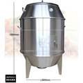 INPHIC-不鏽鋼雙層烤鴨爐/烤雞爐，有保溫層帶溫度表_Y049A