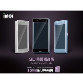 【愛瘋潮】imos 3D 滿版 強化玻璃保護貼 for Sony Xperia XZs / XZ