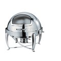 INPHIC-全翻蓋不鏽鋼可視圓形自助餐爐球型自助餐爐食物加熱保溫爐帶可視窗