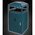 INPHIC-戶外垃圾桶 環保分類垃圾桶 社區市政木質垃圾箱 收納A錐形綠色