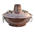 INPHIC-銅火鍋 涮羊肉火鍋瓦斯 液化氣火鍋加厚傳統32厘米