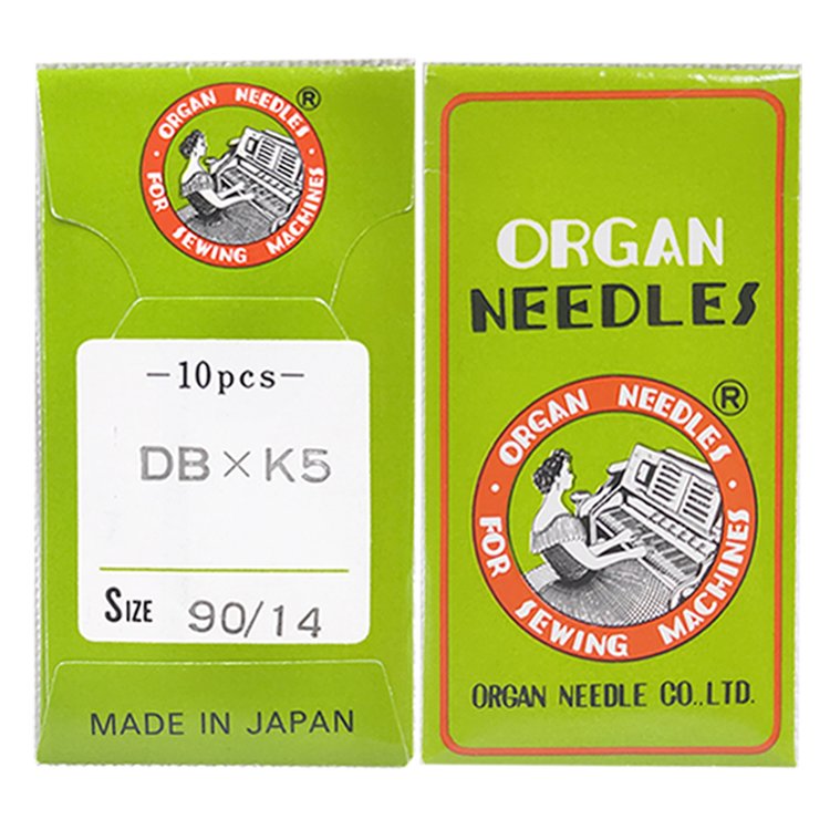 Organ 日本風琴牌 DB x K5 90/14 工業 刺繡機 電腦繡花機針 繡花機刺繡機針 專用針