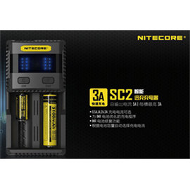 【電筒王 江子翠捷運3號出口】Nitecore SC2 快充充電器 防反接保護 最高3A 可USB充電