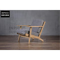 INPHIC-北歐鄉村風橡木皮藝沙發 美式個性復古布藝單人沙發休閒椅-B款_S1910C