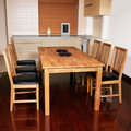 INPHIC-簡約風實木環保橡木1.8米餐桌