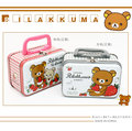 日本拉拉熊 Rilakkuma 懶懶熊 SAN-X 鐵製手提包 手提收納箱 手提鐵盒 韓國製造