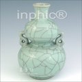 INPHIC-葫蘆瓶 金絲鐵線 復古瓷 家居裝飾 青瓷擺飾