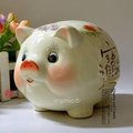 INPHIC-招財進寶豬豬存錢罐儲蓄罐 景德鎮陶瓷工藝品 生日