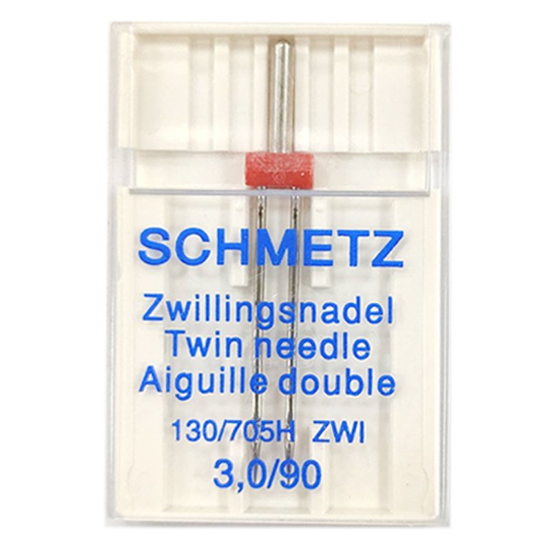 德國 原廠 SCHMETZ 家用車針 雙針130-705 HJ ZWI 3.0 / 90 14號 3mm 各廠牌縫紉機皆可用