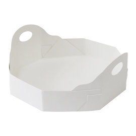 《荷包袋》4吋乳酪蛋糕盒-內襯-蛋糕盤(白) 【10入】_3-990107-5