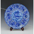 INPHIC-景德鎮青花瓷 擺飾 招財吉祥擺設 九龍在天 陶瓷裝飾盤飾品