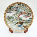 INPHIC-ZF-P110 景德鎮陶瓷盤畫 裝飾盤 粉彩盤 掛盤 清明上河圖 擺飾