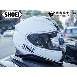 預購】SHOEI安全帽Z-7 Z7 FLAGGER 白/紅全罩帽輕量透氣TC-6 耀瑪台中