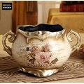 INPHIC-歐式復古陶瓷花瓶花器 創意時尚檯面大花瓶插花裝飾品-A款_S01870C